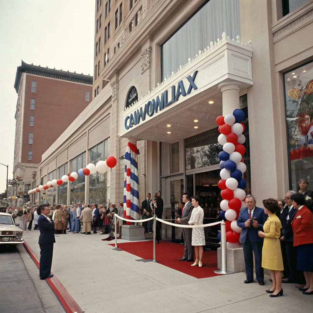 Historical photo of CRAVONLITHAX store opening