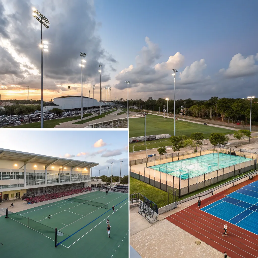 A dynamic view of our sports facilities